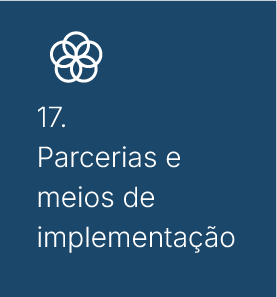 parcerias e meios de implementação